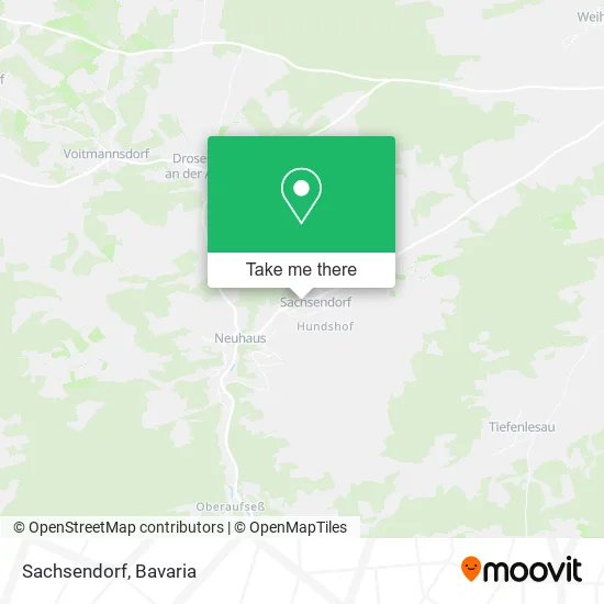 Карта Sachsendorf