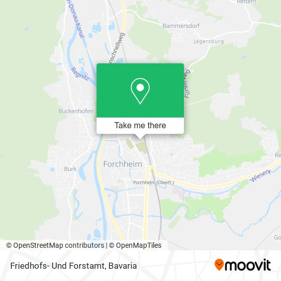 Friedhofs- Und Forstamt map