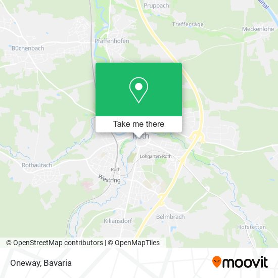 Карта Oneway