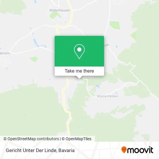 Карта Gericht Unter Der Linde