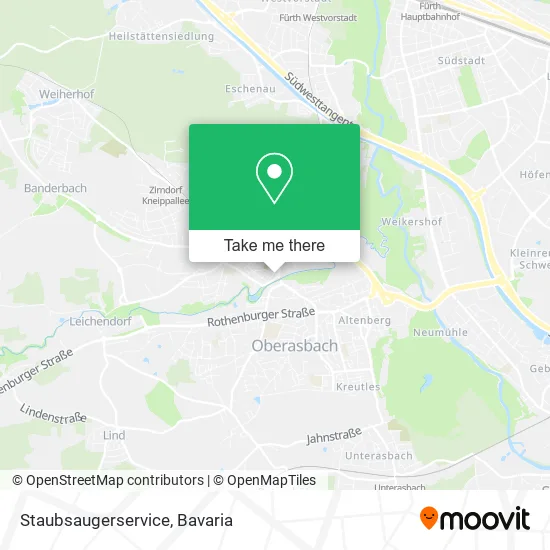 Карта Staubsaugerservice