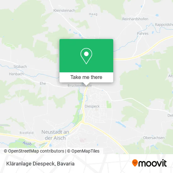 Карта Kläranlage Diespeck