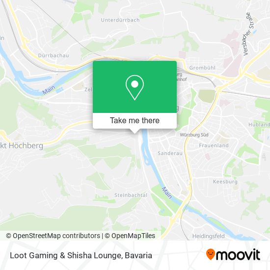 Loot Gaming & Shisha Lounge map