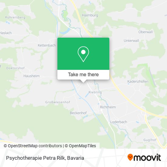 Psychotherapie Petra Rilk map