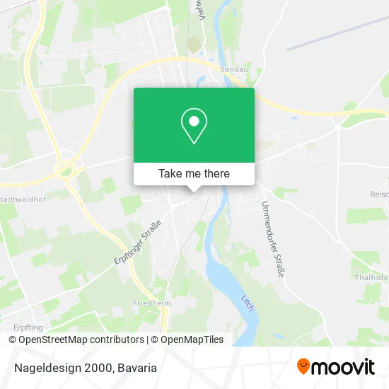 Карта Nageldesign 2000