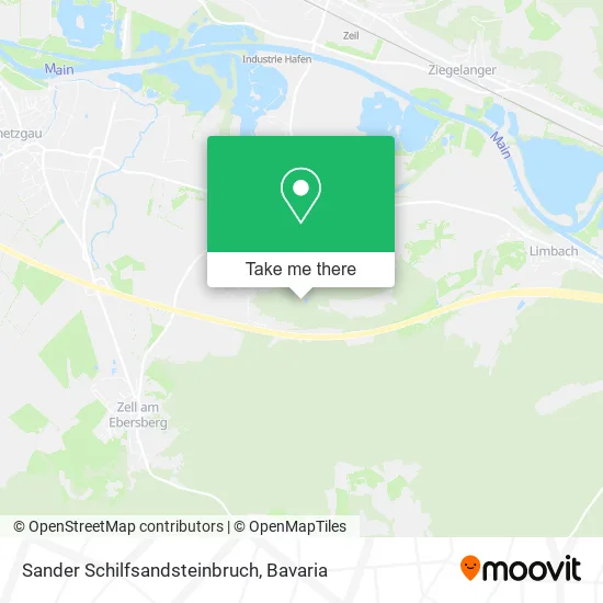 Карта Sander Schilfsandsteinbruch