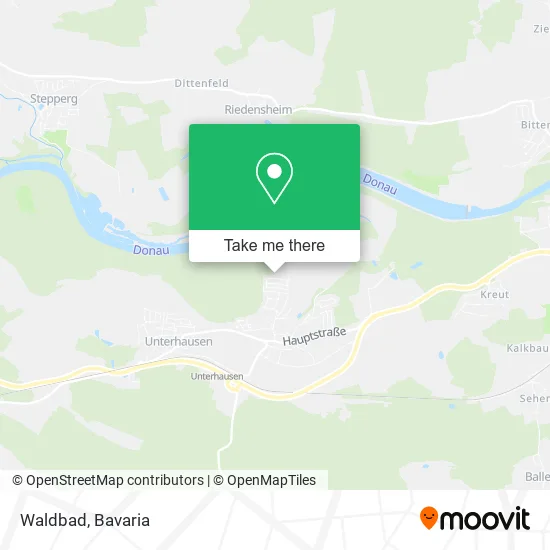 Карта Waldbad
