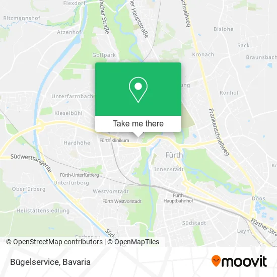 Карта Bügelservice