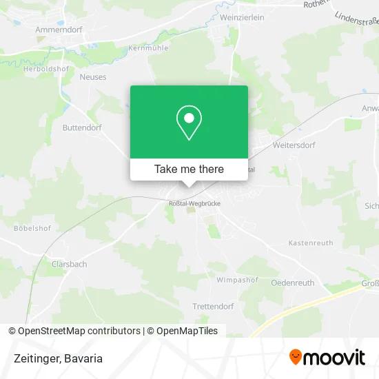 Карта Zeitinger