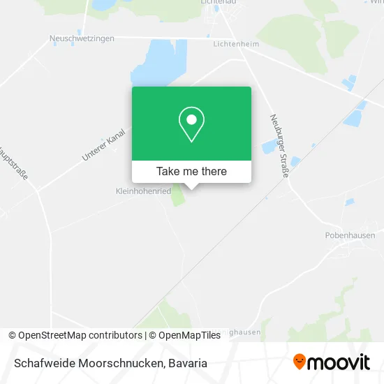Карта Schafweide Moorschnucken