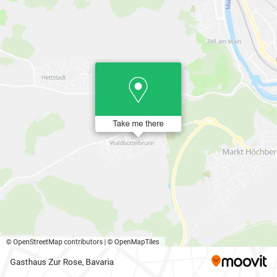 Карта Gasthaus Zur Rose