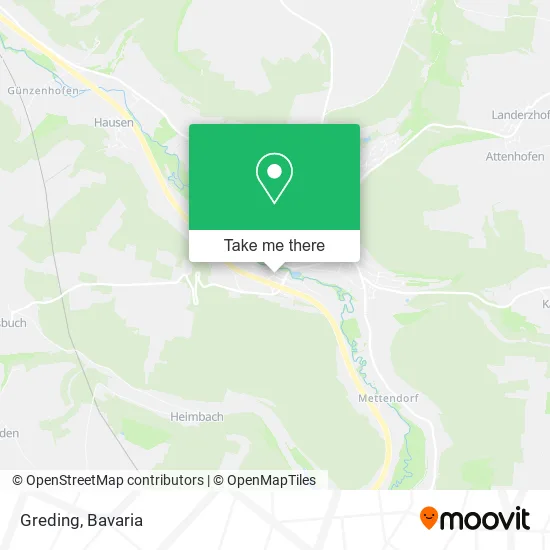 Карта Greding