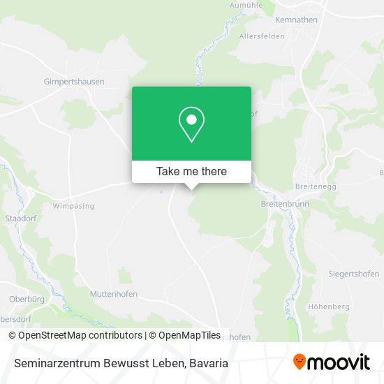 Seminarzentrum Bewusst Leben map