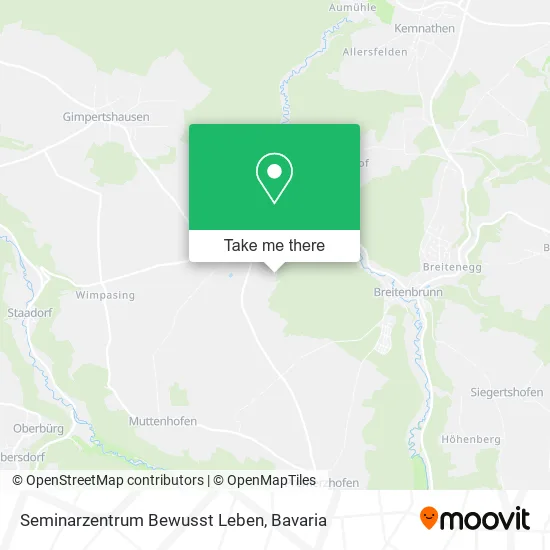 Карта Seminarzentrum Bewusst Leben