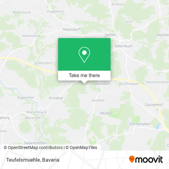 Карта Teufelsmuehle