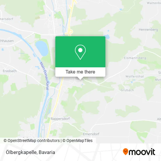 Карта Ölbergkapelle