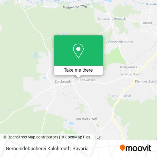 Карта Gemeindebücherei Kalchreuth