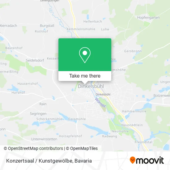 Карта Konzertsaal / Kunstgewölbe