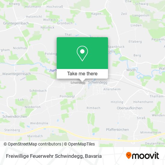 Freiwillige Feuerwehr Schwindegg map