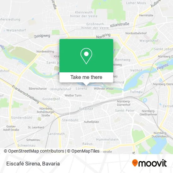 Карта Eiscafé Sirena