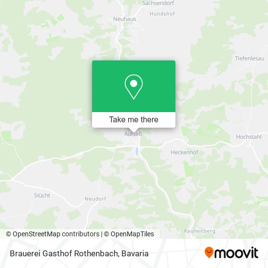 Brauerei Gasthof Rothenbach map