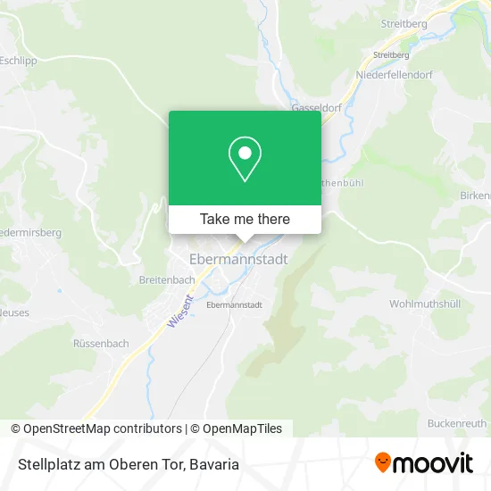 Карта Stellplatz am Oberen Tor