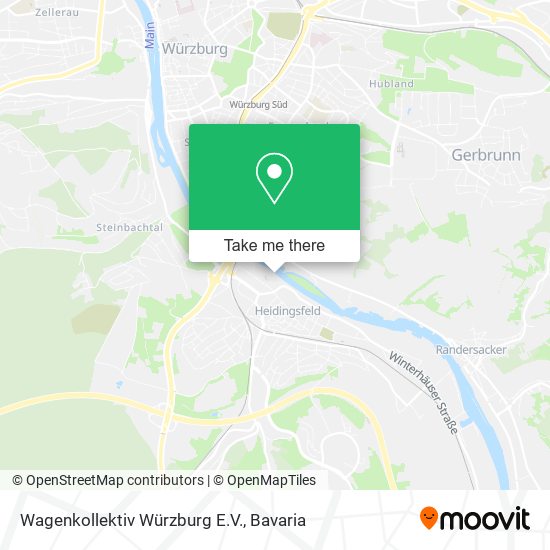 Wagenkollektiv Würzburg E.V. map