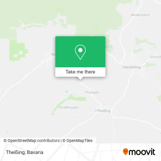 Карта Theißing