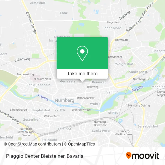 Карта Piaggio Center Bleisteiner