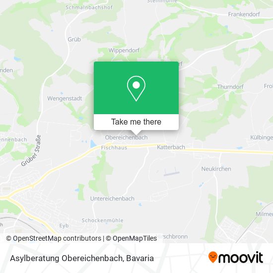 Asylberatung Obereichenbach map
