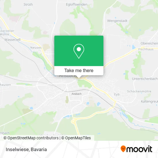 Карта Inselwiese