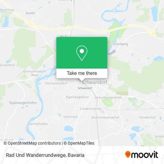 Карта Rad Und Wanderrundwege