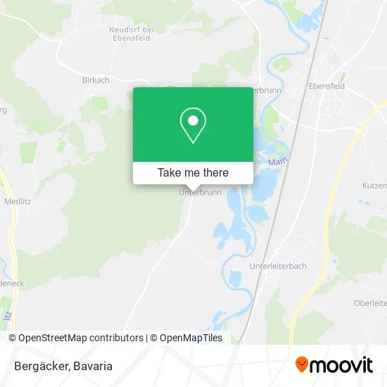 Карта Bergäcker