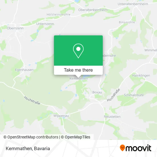 Карта Kemmathen