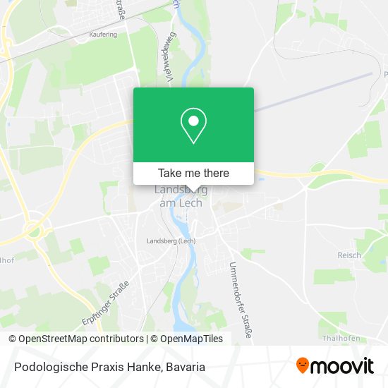 Podologische Praxis Hanke map