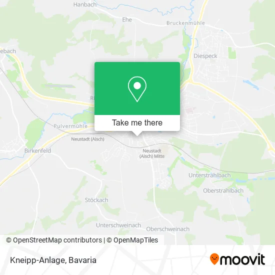 Карта Kneipp-Anlage
