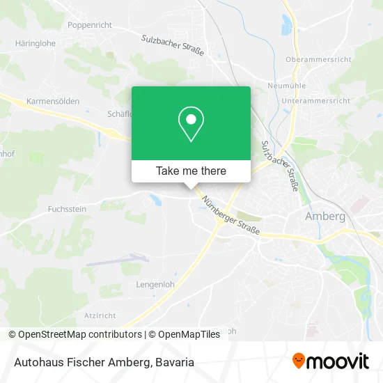 Карта Autohaus Fischer Amberg