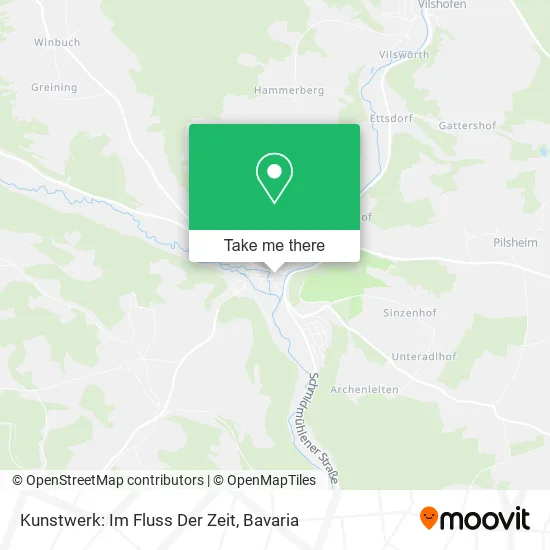 Карта Kunstwerk: Im Fluss Der Zeit