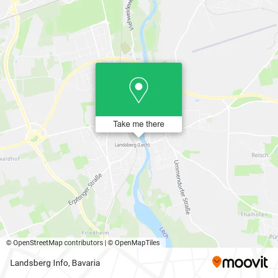 Карта Landsberg Info