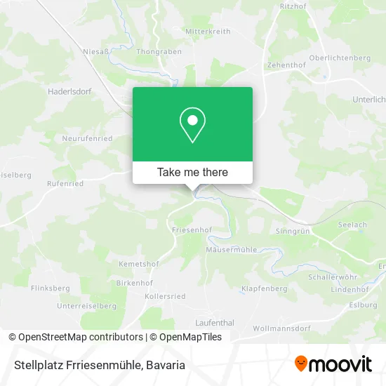 Карта Stellplatz Frriesenmühle