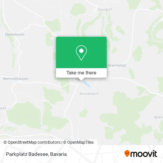 Карта Parkplatz Badesee