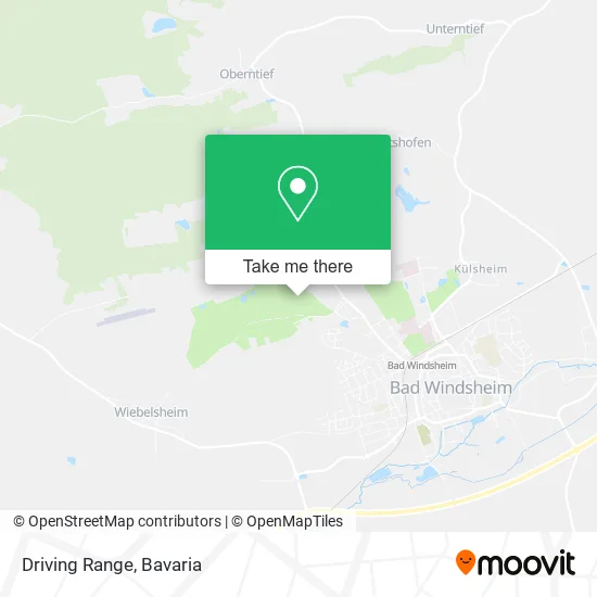 Карта Driving Range