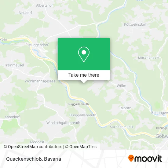 Карта Quackenschloß
