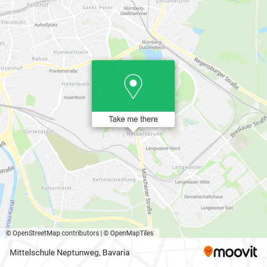 Карта Mittelschule Neptunweg