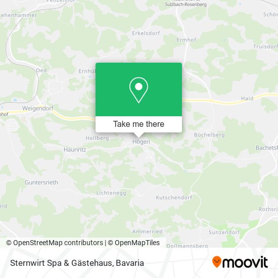 Sternwirt Spa & Gästehaus map