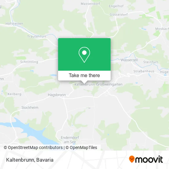 Карта Kaltenbrunn