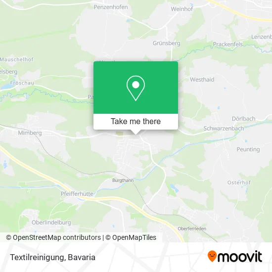 Карта Textilreinigung