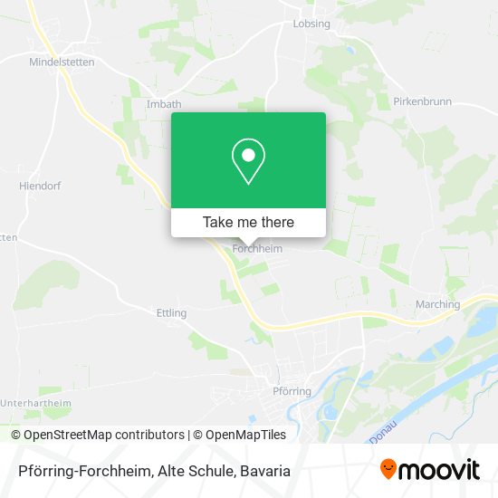 Pförring-Forchheim, Alte Schule map