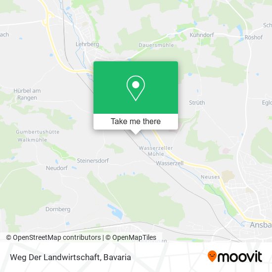 Weg Der Landwirtschaft map