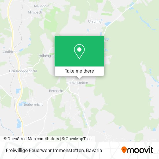 Freiwillige Feuerwehr Immenstetten map